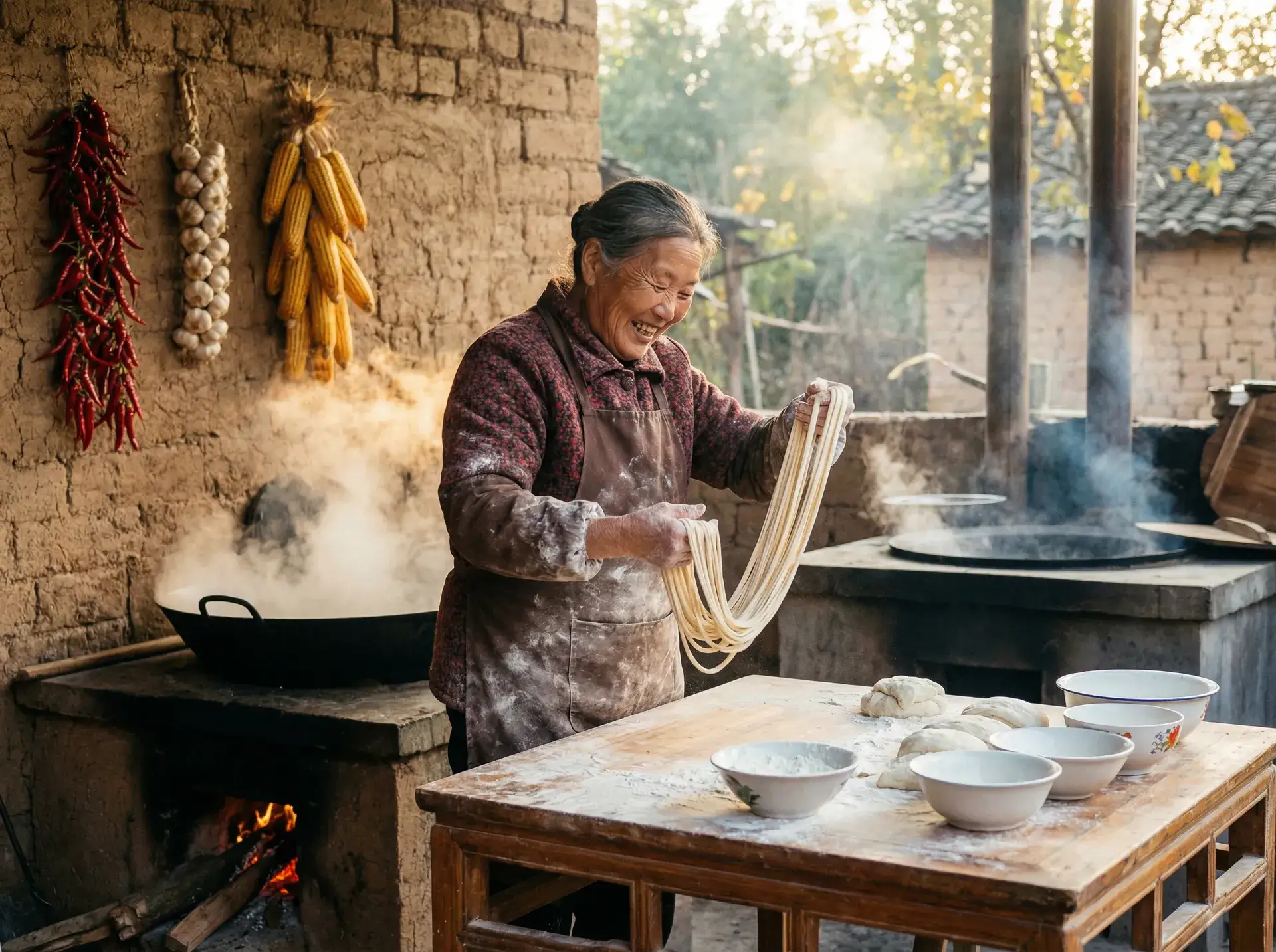 农家大嫂手擀面 - 地狱解剖 下载 乡村美食